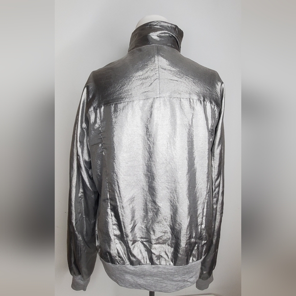 Ralph Lauren RLX Size S Metallic Gray Jacket -Zipper Up - Picture 4 of 11
